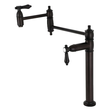 Deck Mount Pot Filler, Oil Rubbed Bronze